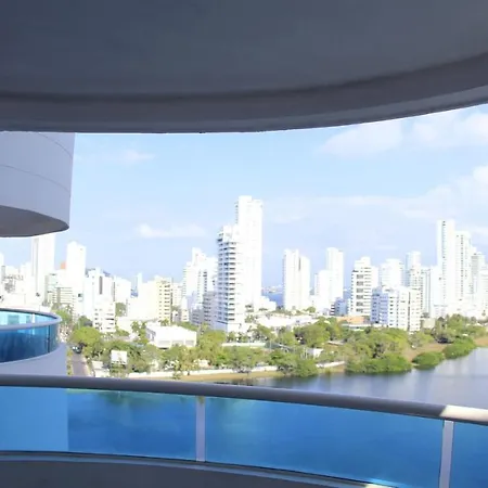 Semi Penthouse Lujo Frente La Playa Apartamento Cartagena